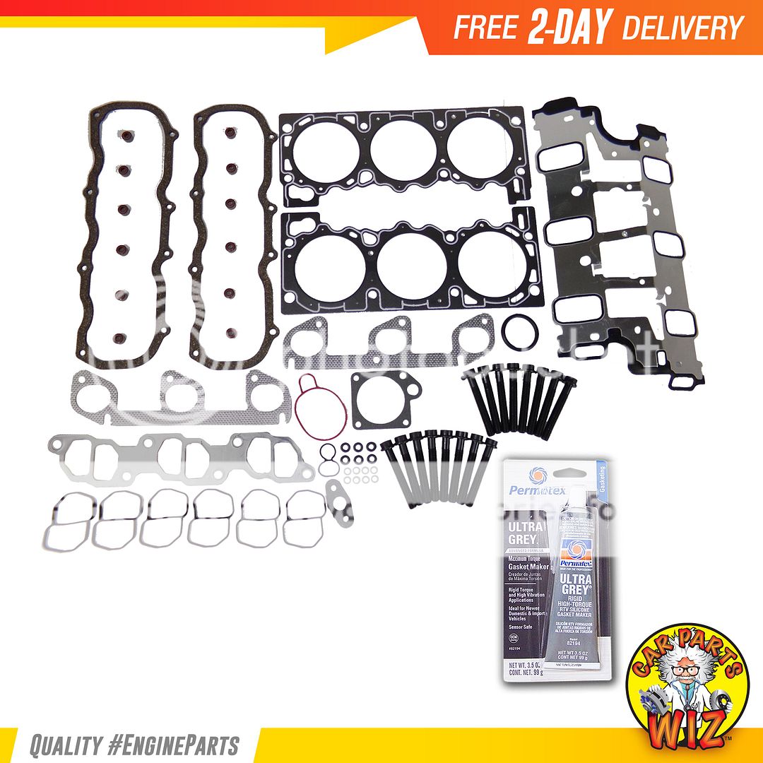 Head Gasket Set Bolts Fits Ford Explorer Ranger Mazda B4000 4.0L OHV
